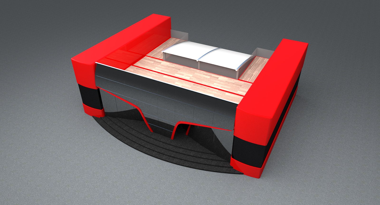 2014, Ducati Marboro team, Motorhome